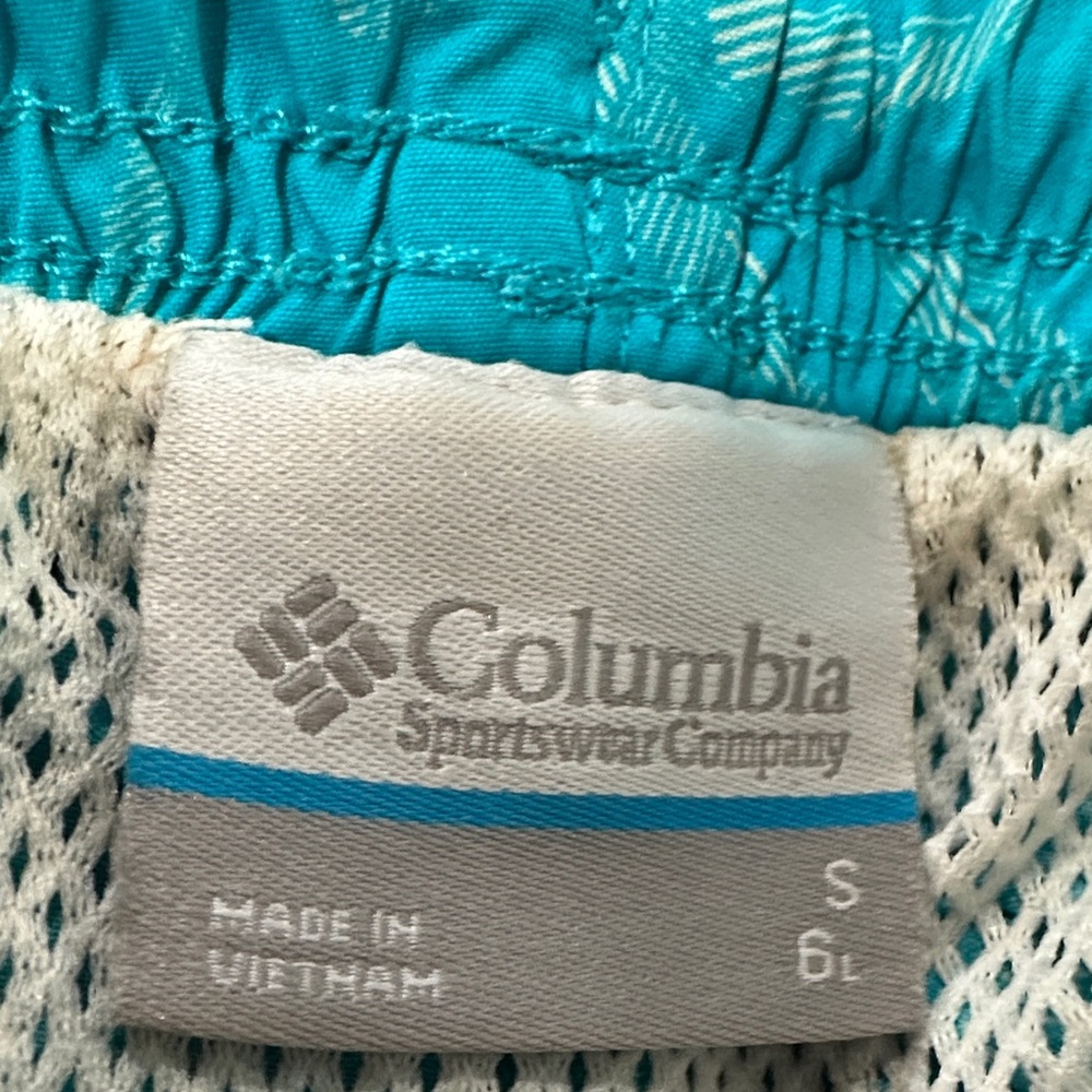 Columbia Men’s  Teal Swim 6” Trunks